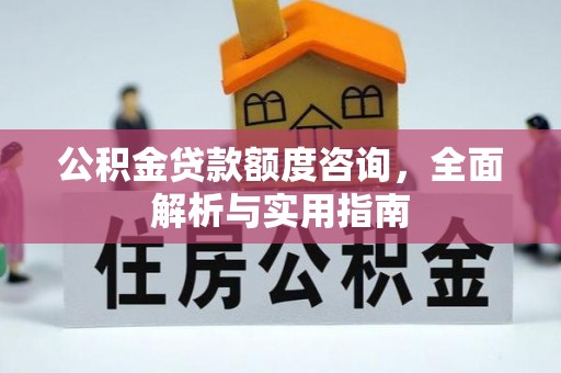 横县公积金贷款额度咨询，全面解析与实用指南